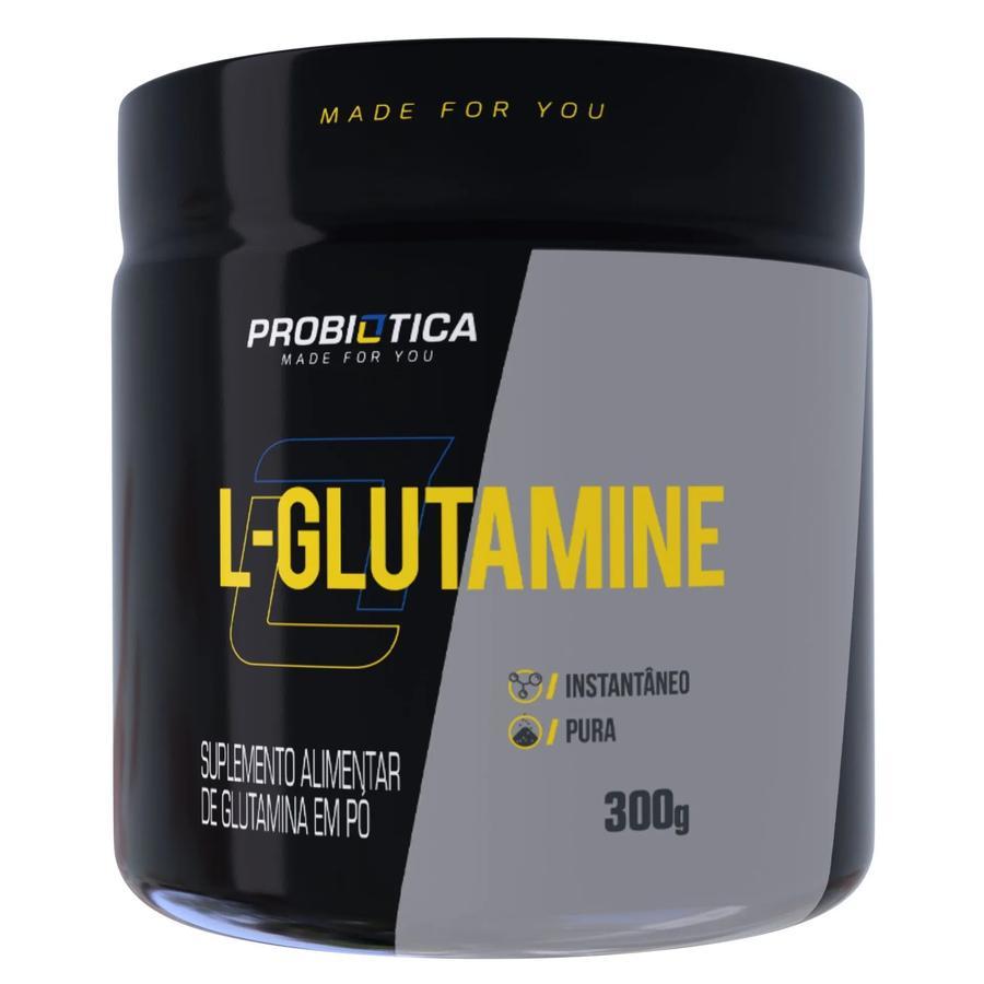 L-Glutamine 300g Suplemento Alimentar Glutamina em Pó Linha L-Glutamine Probiotica em Oferta na Shopee