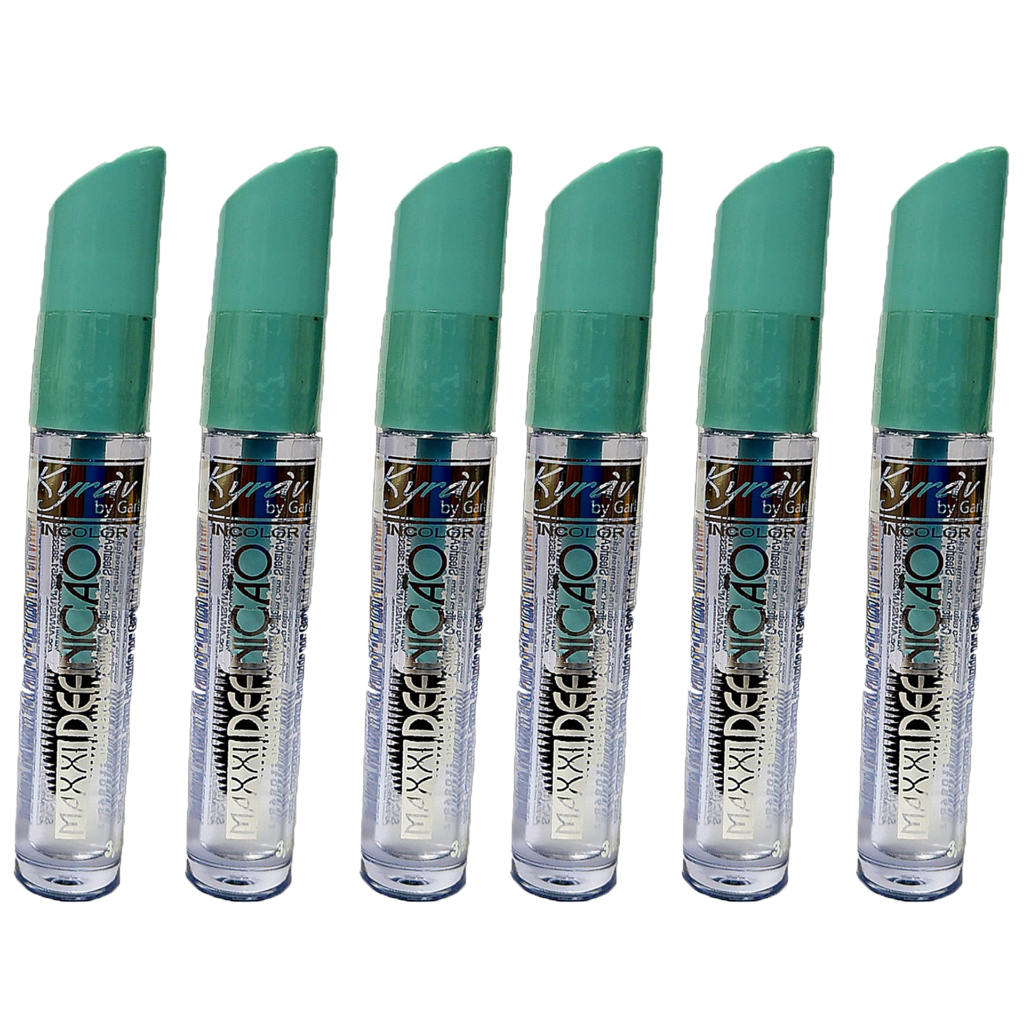 Kit 06 Máscara incolor de Cílios e Sobrancelhas Kyrav