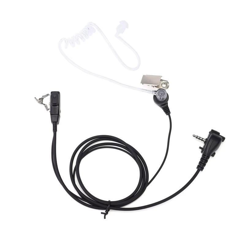 Fone com Ptt de lapela Para Radio ht yaesu Vertex Vx 160 Vx-231 EVX261 de Tubo Acustico  transparente  super promoção