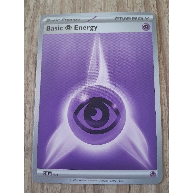 Carta Pokemon Treinador Energia Psiquico Original NM