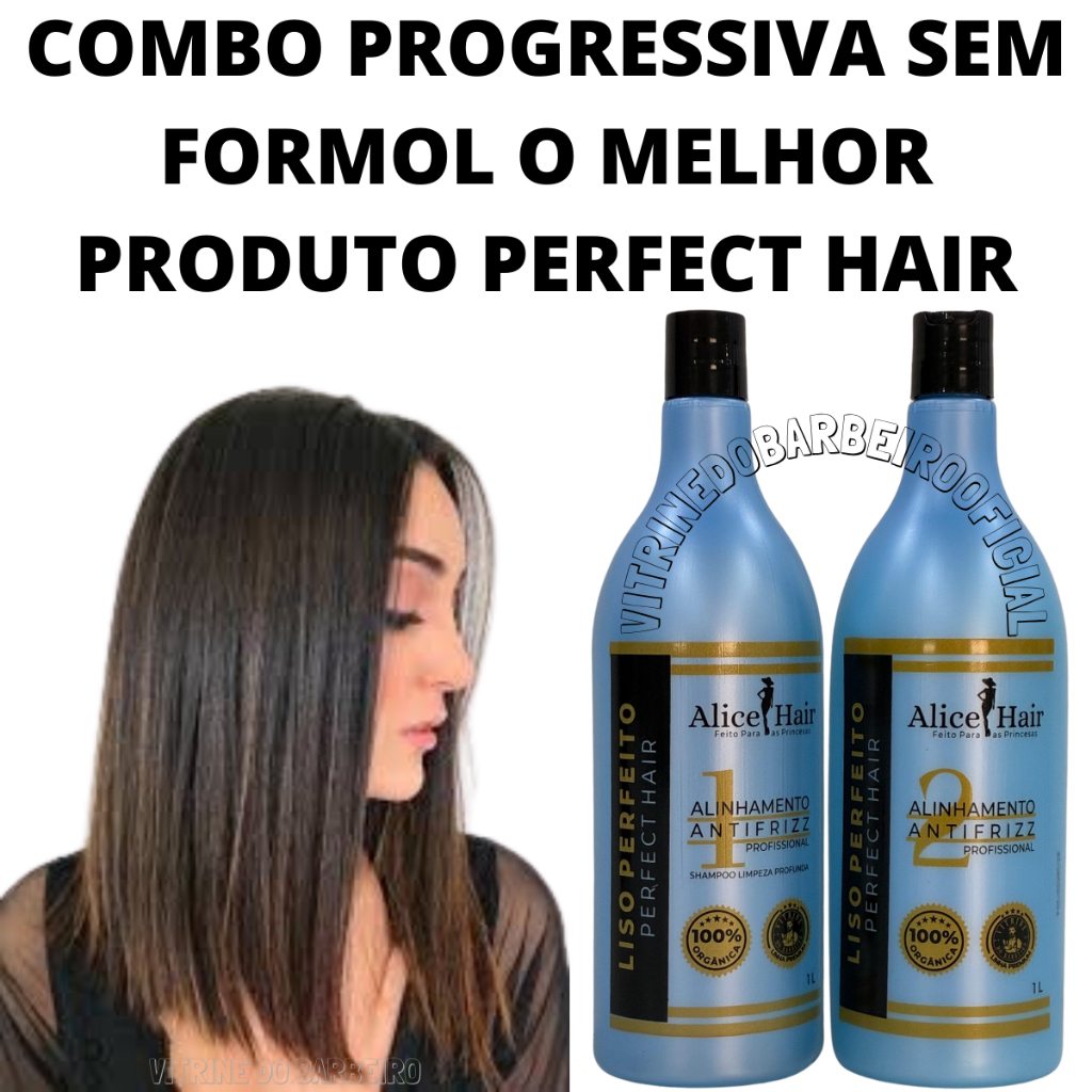 Kit Selante Térmico P/ Uso Profissional Perfect Hair Alisa