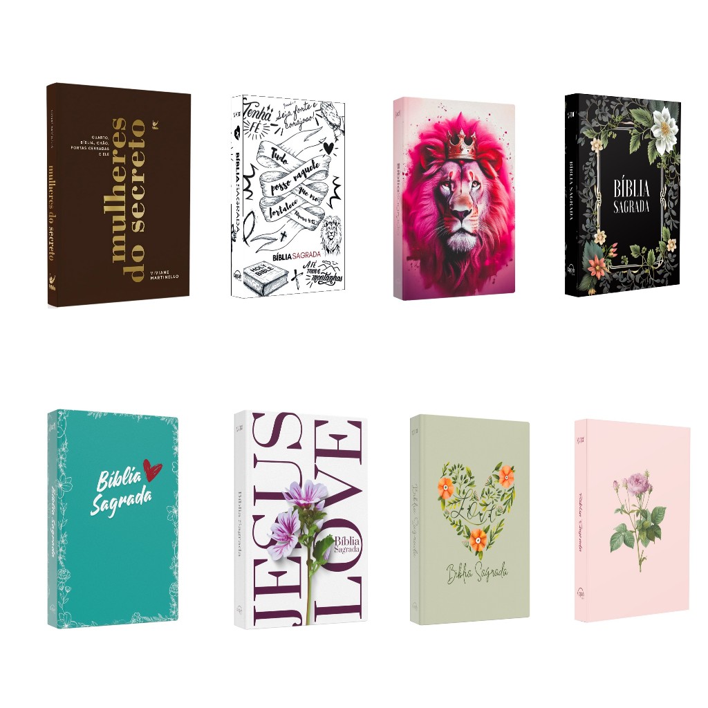 Kit Mulheres do Secreto + Bíblia NVI/ACF Capa Dura Letra Média - Books & Magazines