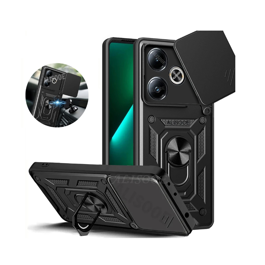 Capa Case Capinha Para Xiaomi Poco M6 4g - Protetora Militar
