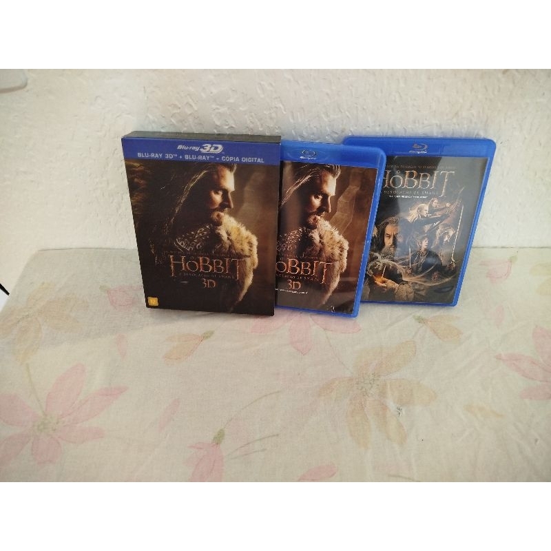Box O Hobbit: A Desolação de Smaug – Blu-ray + Blu-ray 3D – Original