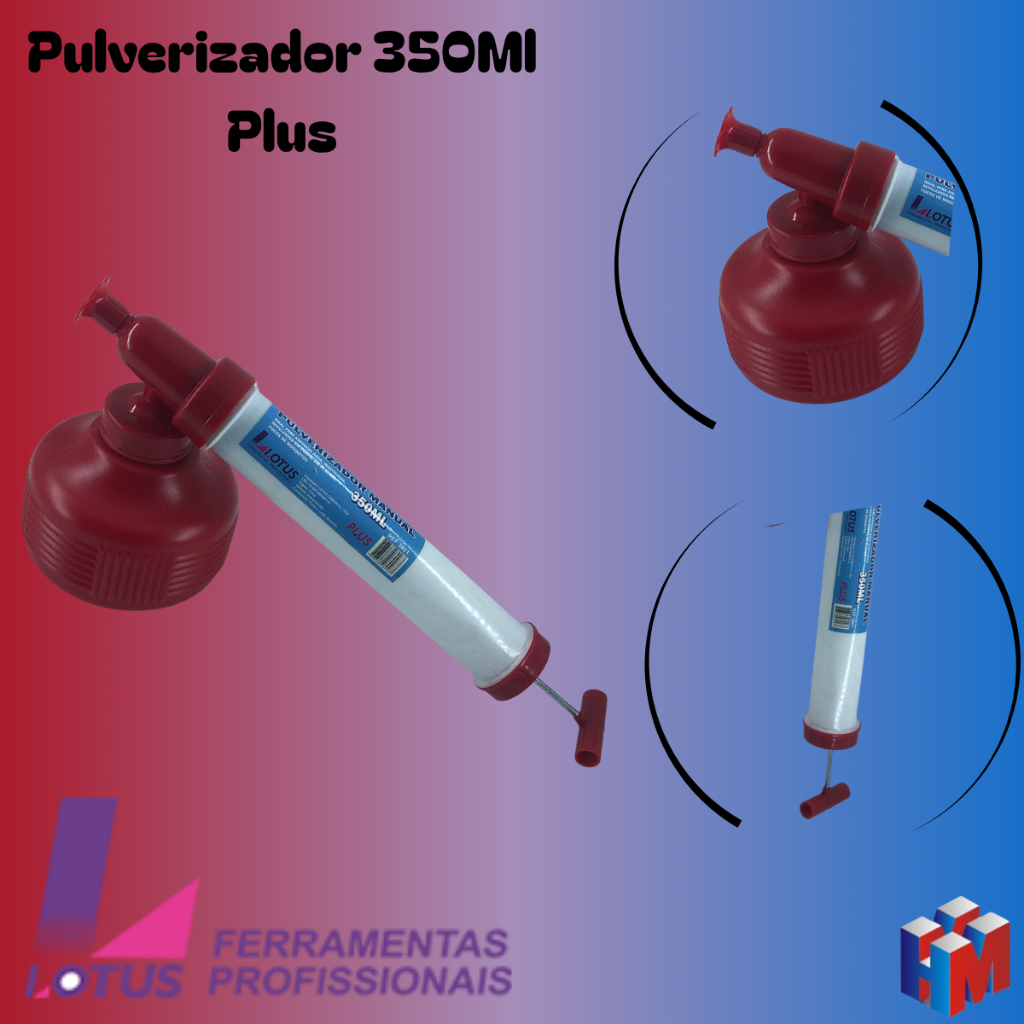Pulverizador Manual Bomba Flitz 350 Ml - Lotus 3801