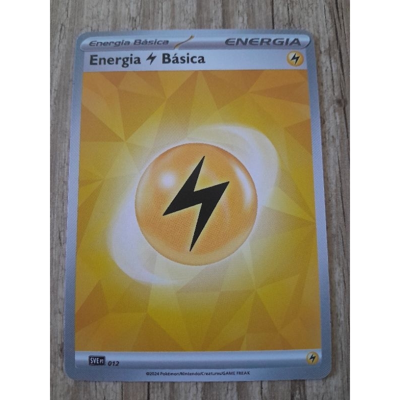 Carta Pokemon Treinador Energia Elétrica Original SP