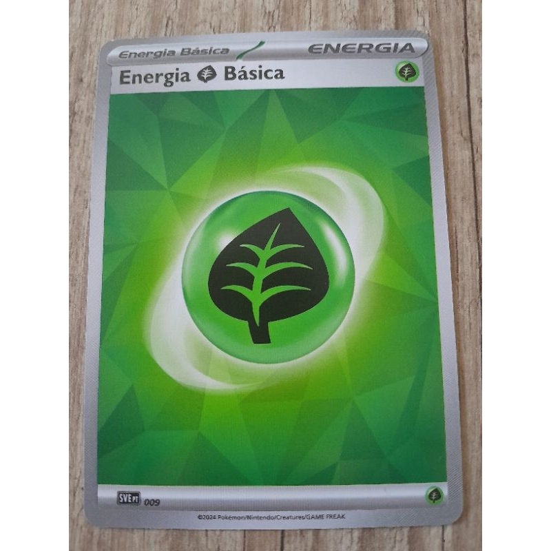 Carta Pokemon Treinador Energia Planta Original SP