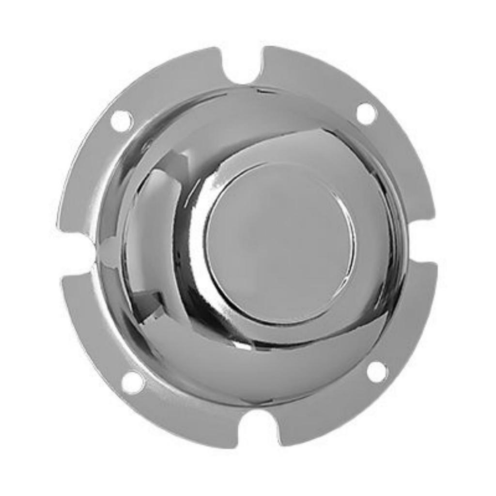 Par Tampa Cubo De Roda Metal Cromada Dianteira Mb Axor/atego