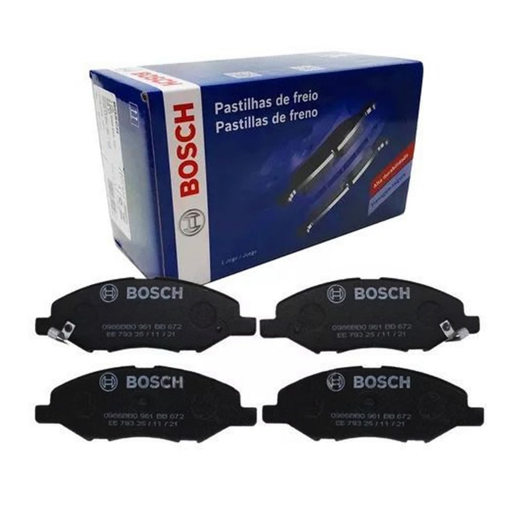 Pastilha Freio Nissan Tiida 2006 A 2013 Livina e Grand 2009 A 2014 1.8 1.6 Original BOSCH com NFe