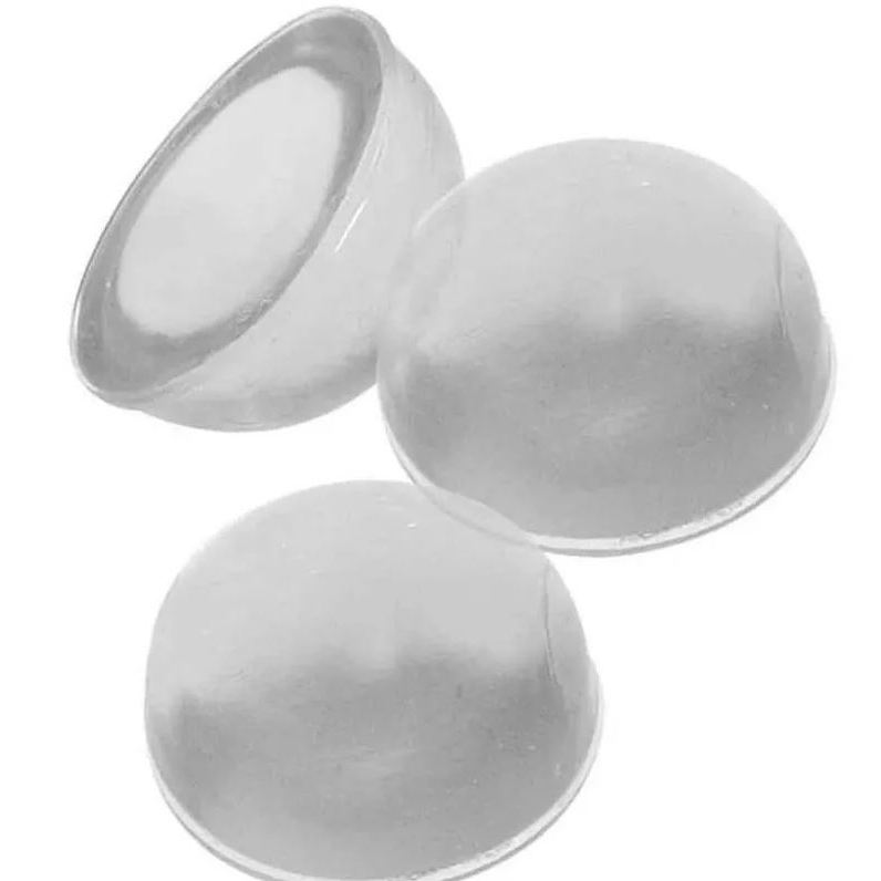 Talentos - SILEN CONVEXO cartela com 9 peças - TRANSPARENTE