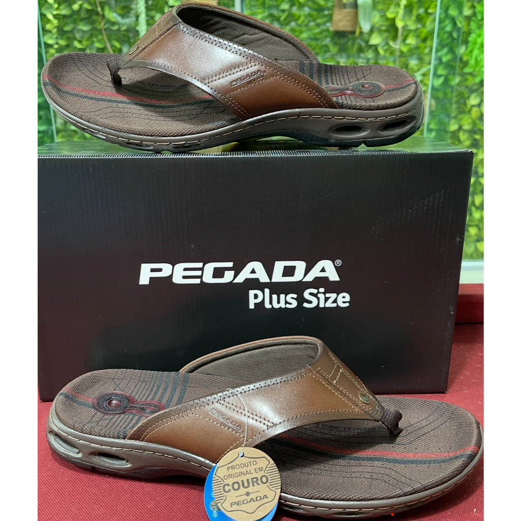 chinelo masculino números 45 46 47 e 48 Pegada 530641