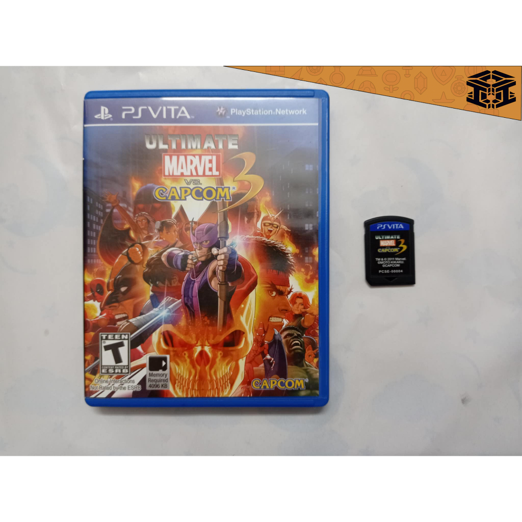 Ultimate Marvel Vs. Capcom 3 PS Vita Original Funcionando Perfeitamente