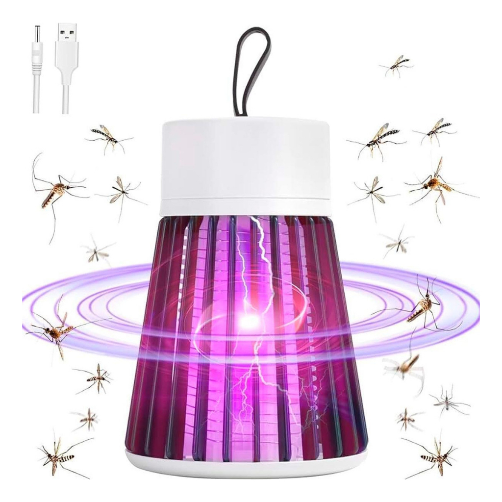 Repelente Armadilha lustre Antinseto Mata Mosquito Led Eletrônico Pernilongo