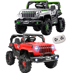 Carro Eletrico Zippy Toys Jipe Gladiator Rubicon 12V CR Cinza