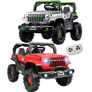 Carro Eletrico Zippy Toys Jeep Wrangler Rubicon 12V CR Cinza em Oferta na Shopee