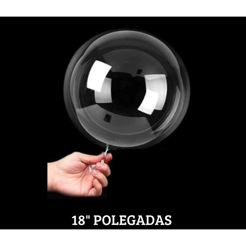 kit Balão bubble festa aniversário - 18 polegada 45cm balão transparente