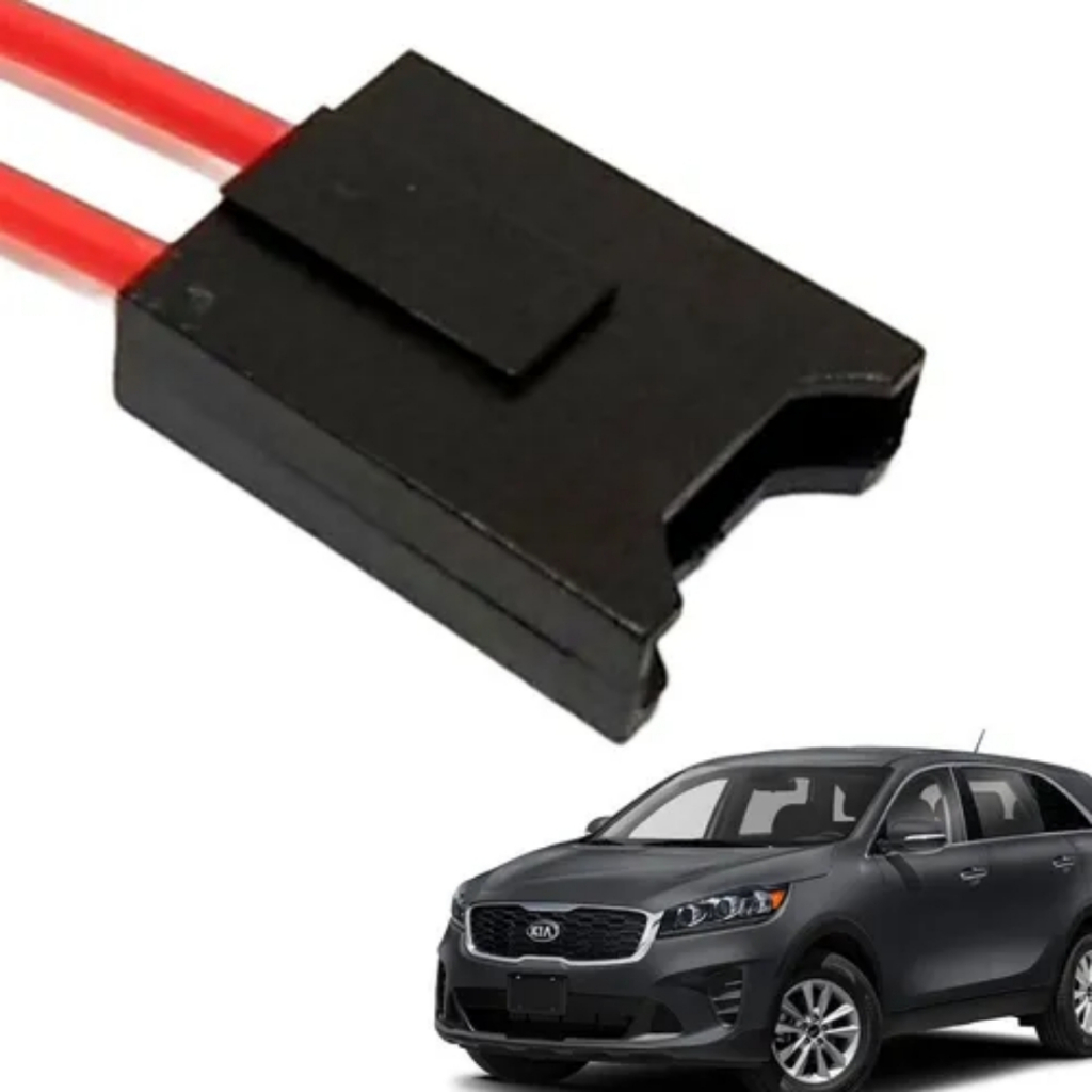 10 Porta Fusível 2 Vias Lâmina Mini Cabo 1,5 Mm Vanpirinho em Oferta na Shopee