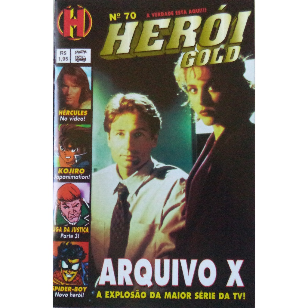 Revista Heroi Gold N° 70 Arquivo X