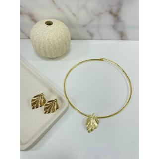 Colar Chocker Aro Conjunto com Brinco Tendencia Gargantilha Blogueira Diversos Modelos