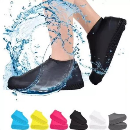 Capa De Tênis Protetora Chuva Lama Silicone Impermeável Antiderrapante Sapato Diversos Tamanhos