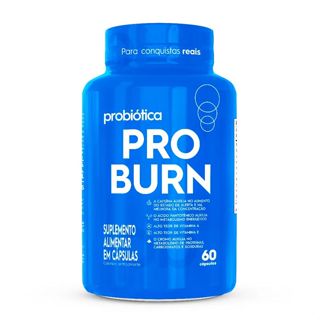 PRO Burn Pote 60 Capsulas Suplemento Alimentar - Probiótica em Oferta na Shopee
