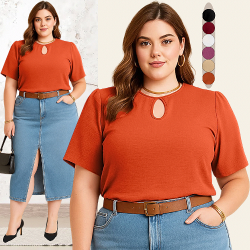 BLUSAS PLUS SIZE FEMININA SOLTINHA BASICA BLUSA FEMININAS ESTILOSA ELEGANTE BLUSINHA FEMININO MODA SOCIAL VERÃO PROMOÇÃO