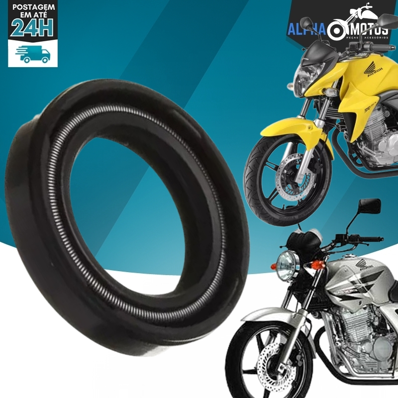 Retentor Haste Alavanca Embreagem Cbx 250 Twister Xr 250 Tornado Cb 300r Xre 300 Nx 400 Falcon