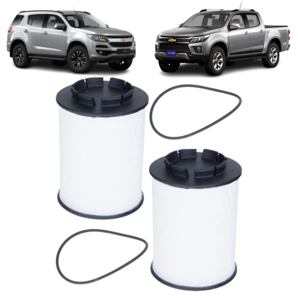Filtro Combustível Chevrolet S10 2.8 16V TDCI Após 2012 / Trailblazer TDI 2.8 16V Após 2012 - Par Sem Tampa