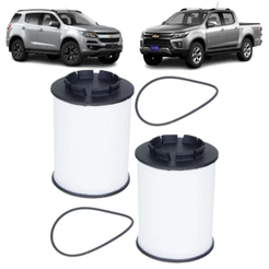 Filtro Combustível Chevrolet S10 2.8 16V TDCI Após 2012 / Trailblazer TDI 2.8 16V Após 2012 - Par Sem Tampa