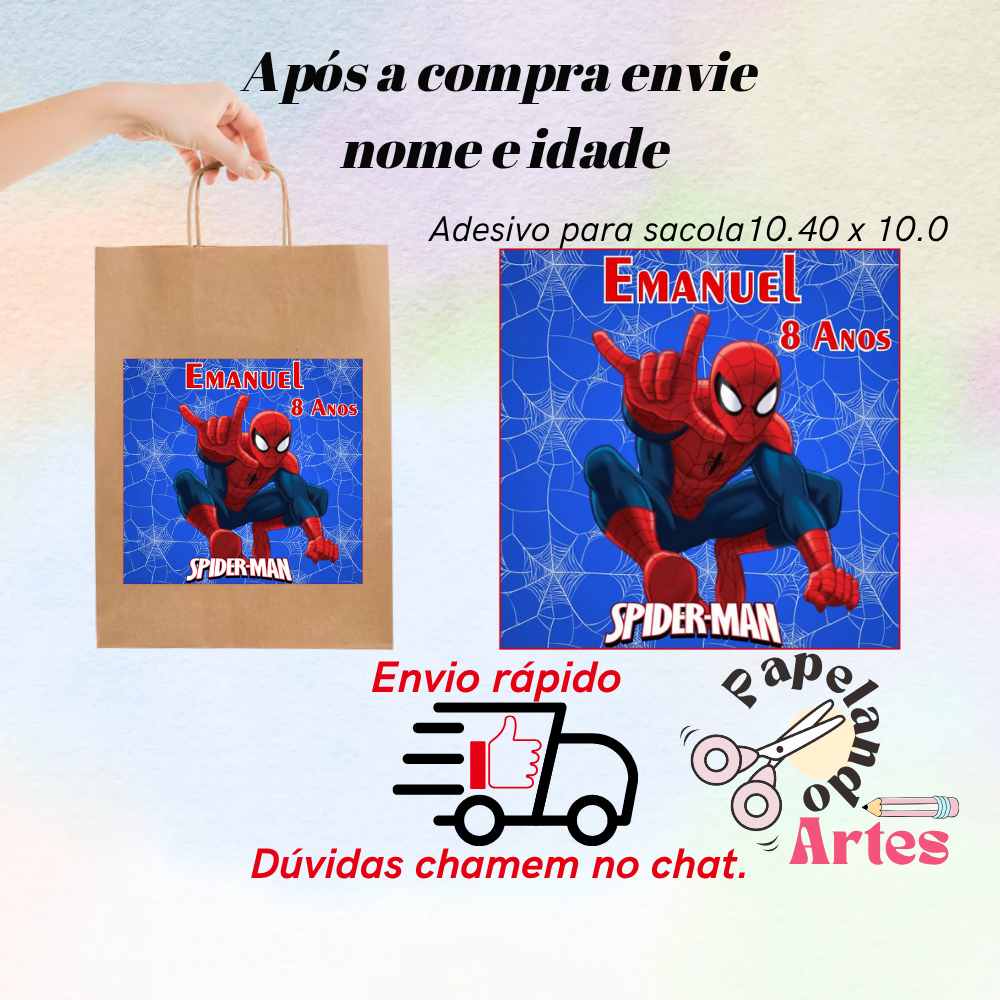 Arte Caderno Homem Aranha: Onde Comprar | BuscaProdutos