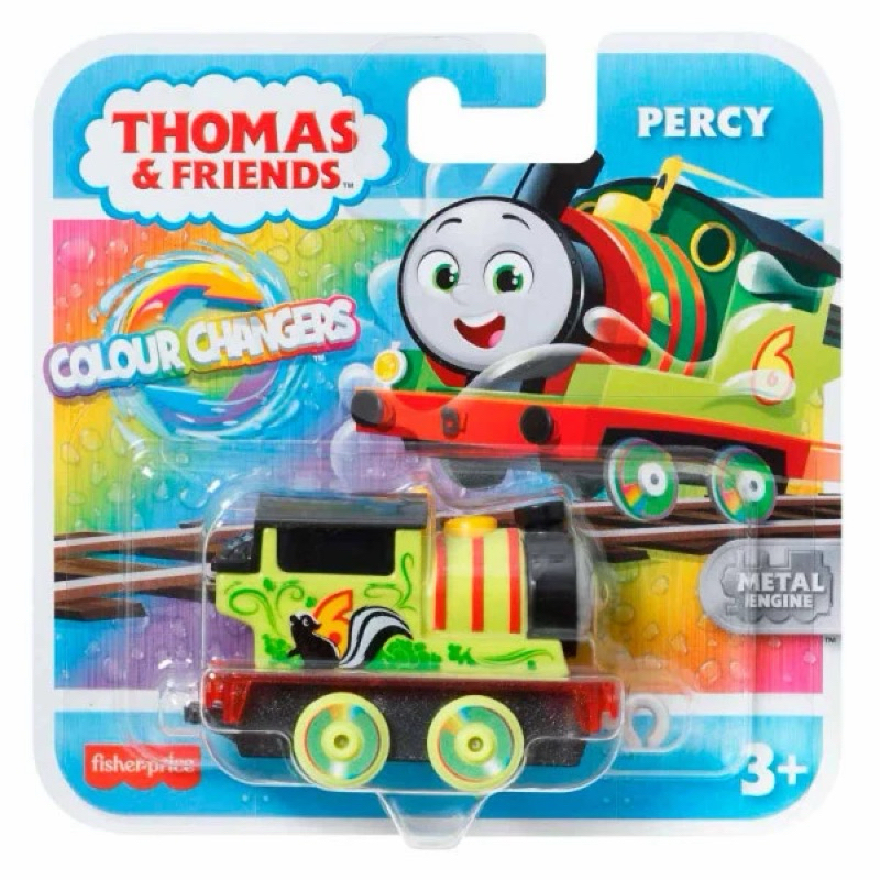 Trenzinho Thomas e seus Amigos Percy Muda de Cor Color Changers  - Fisher-Price