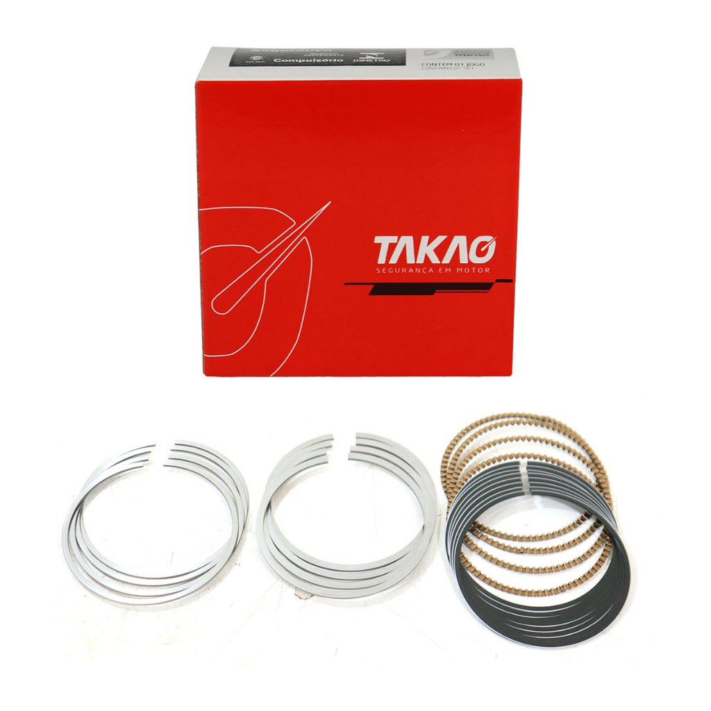 Jogo Aneis Para Fiesta Ka Rocam Ecosport Medida STD TAKAO em Oferta na Shopee