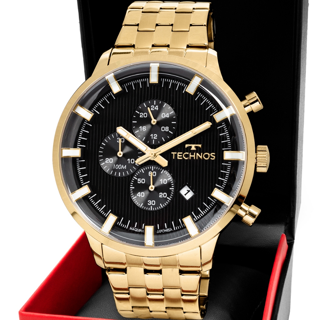 relógio Technos Masculino JS15ENQ/1P em Oferta na Shopee