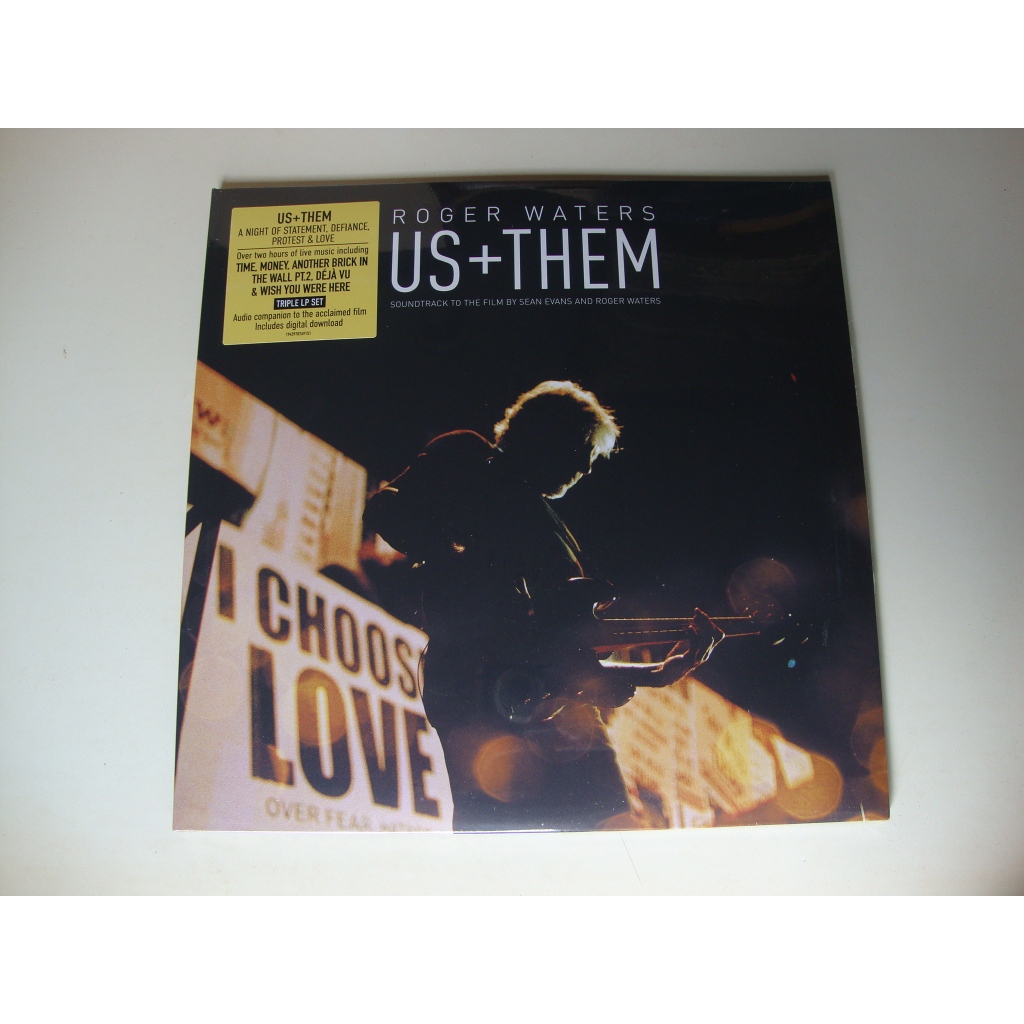 Lp Vinil Triplo - Roger Waters - US + Them - Importado, Lacrado (Gatefold LP Jacket, With Booklet, 150 Gram Vinyl, Downl