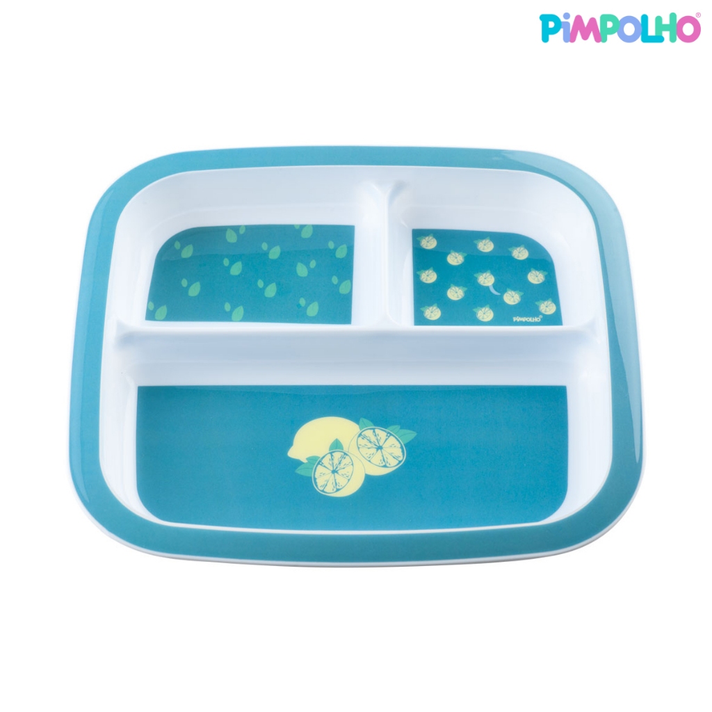 Prato Infantil Com Divisória Pimpolho BPA Free