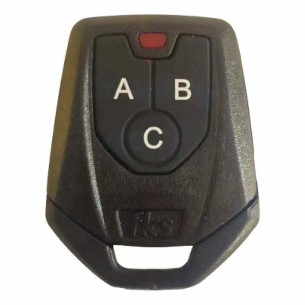 Controle remoto Fks pra alarme residencial sp105 sp605 sp1000 splink serve em sistec e NBM