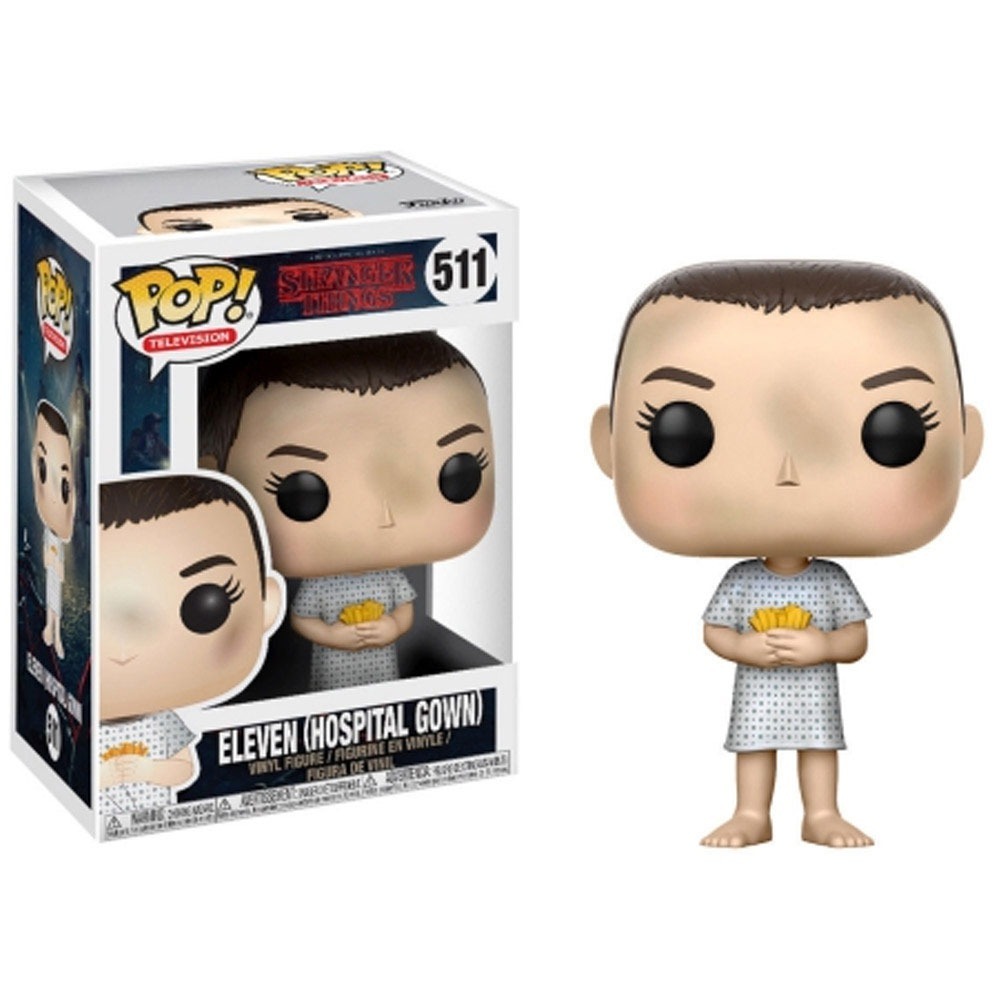 FUNKO POP STRANGER THINGS 2 ELEVEN HOSPITAL GOWN 511 NOVO ORIGINAL em Oferta na Shopee
