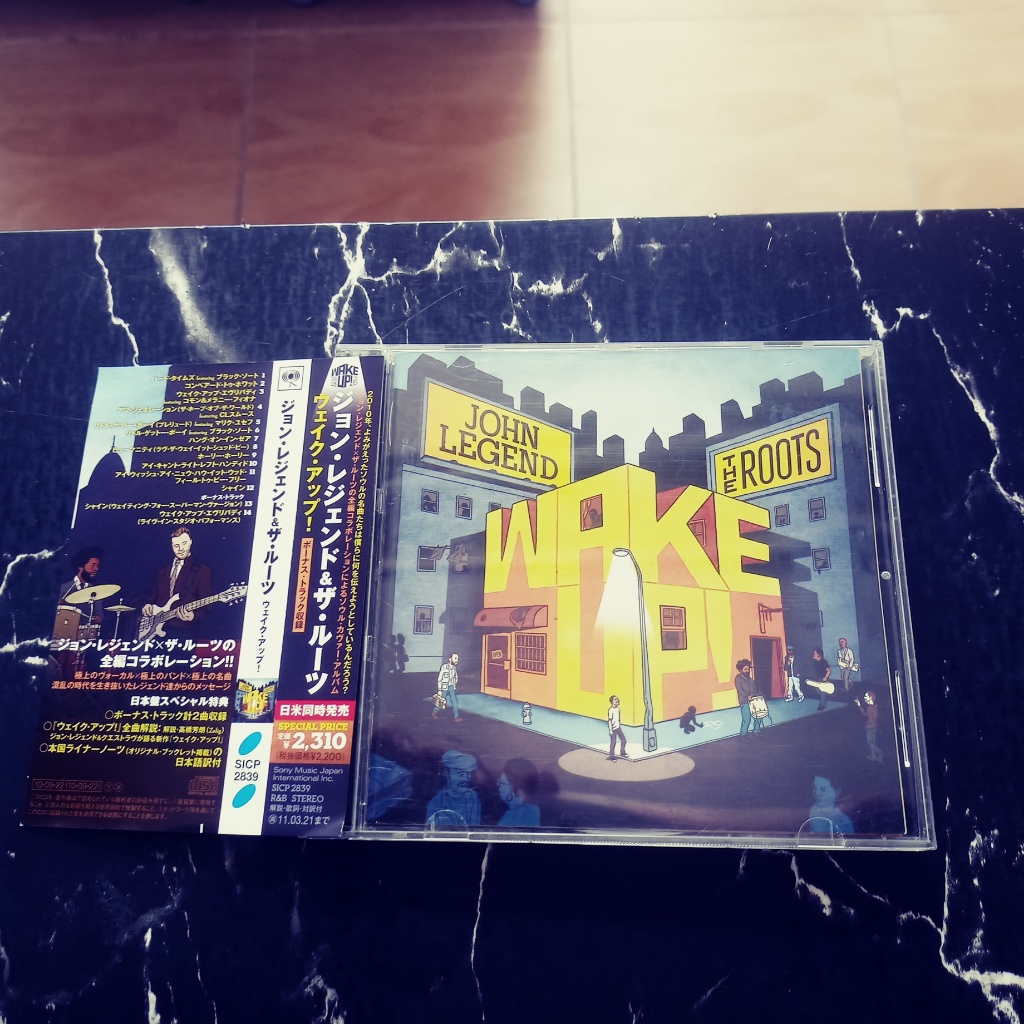 JOHN LEGEND & THE ROOTS ( WAKE UP! ) DUPLO IMPORTADO DO JAPÃO - CD + DVD