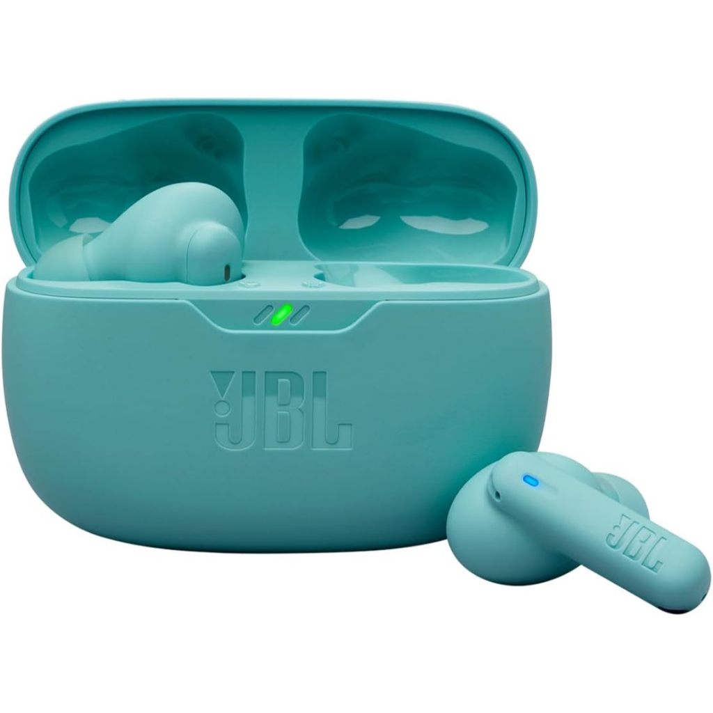 Fone de Ouvido JBL Wave Beam 2 Azul BT Sem Fio C/ Cancelamento de Ruido Garantia de 1 ano + NF