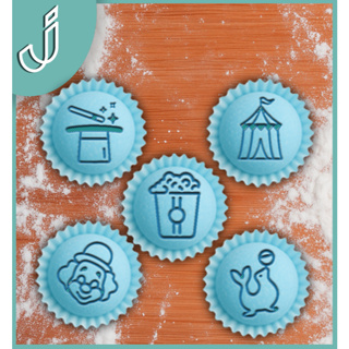 Carimbos / Marcadores Tema Circo Mágico para Brigadeiros Docinhos em Oferta na Shopee