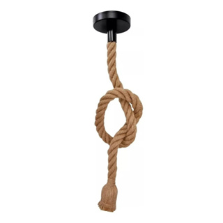 Pendente Luminária Rústico Corda Sisal Retrô Vintage E27 1 Metro em Oferta na Shopee