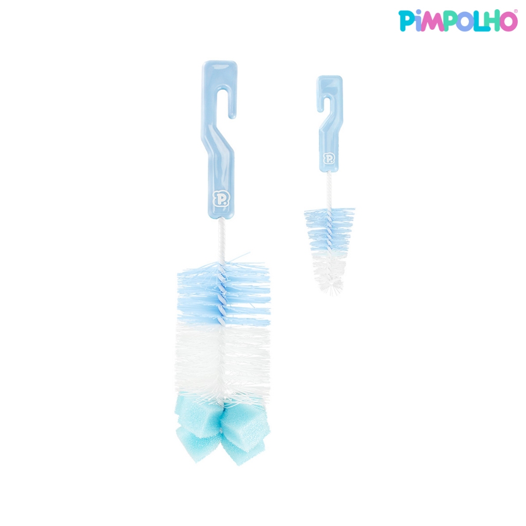 Kit Higienizador De Mamadeiras E Bico Com Esponja Pimpolho em Oferta na Shopee