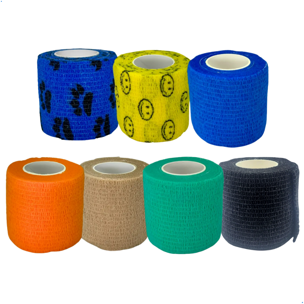 Bandagem Elástica Flexível S/ Látex 5cm X 4,5m Várias Cores em Oferta na Shopee