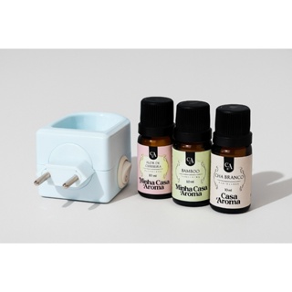 KIT Aromas para Casa | 3 Essências Super Concentradas + Difusor Elétrico em Oferta na Shopee