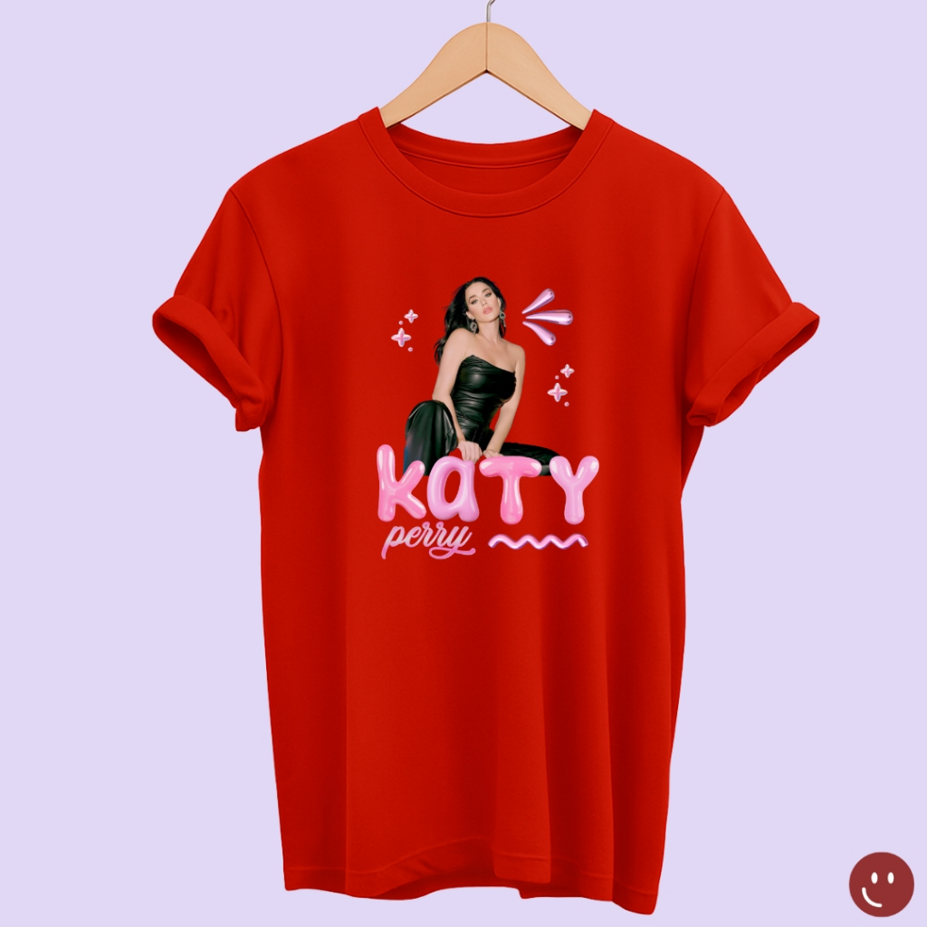 Camisa Tshirt Unissex Katy Perry Cantora Pop Teen Internacional LGBT Show e Festival