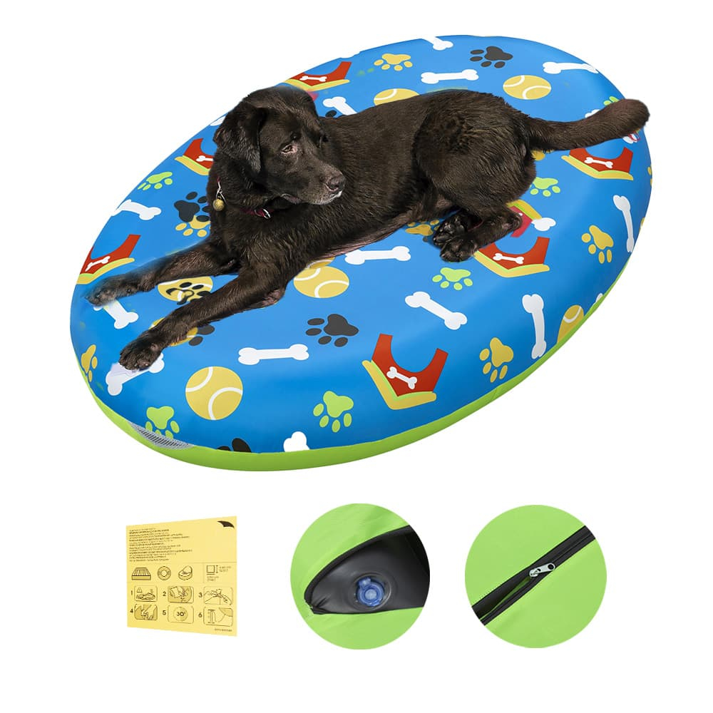 Boia Inflável Para Cachorro Pet Divertida Flutuante Com Capa Fetchin Fun Bestway em Oferta na Shopee