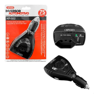Inversor Conversor Tomada Carro 75w 12v P/110v  ou 220v Usb Veicular em Oferta na Shopee