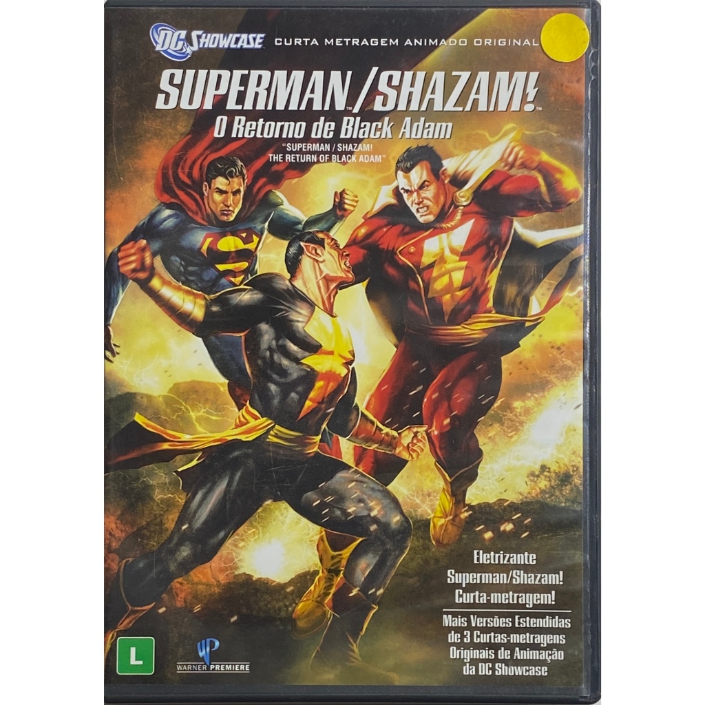 DVD - Superman E Shazam - O Retorno De Black Adam - Original