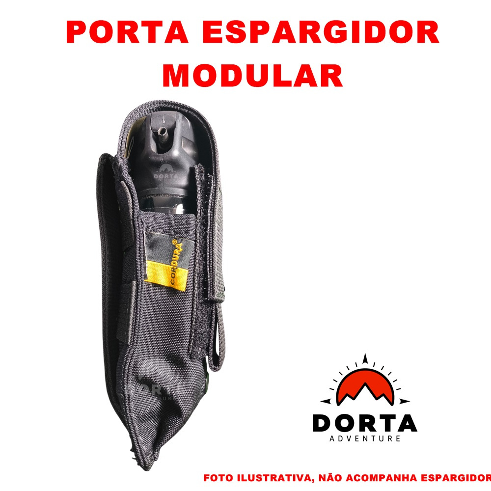 Bolso Porta espargidor MODULAR para capa molle gengibre pimenta compatível Condor em CORDURA, DACS
