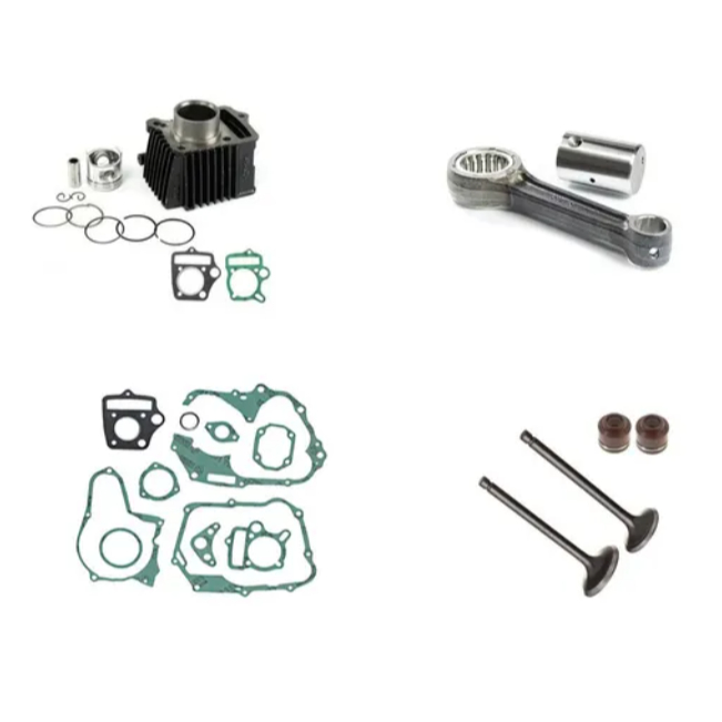 Kit Motor 90cc Biela Junta Valvulas Traxx Star Moby E Sky 50
